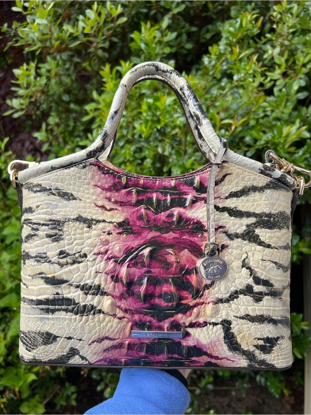 Brahmin Small Elaine Starlet Ombré Melbourne - Picture 1 of 14